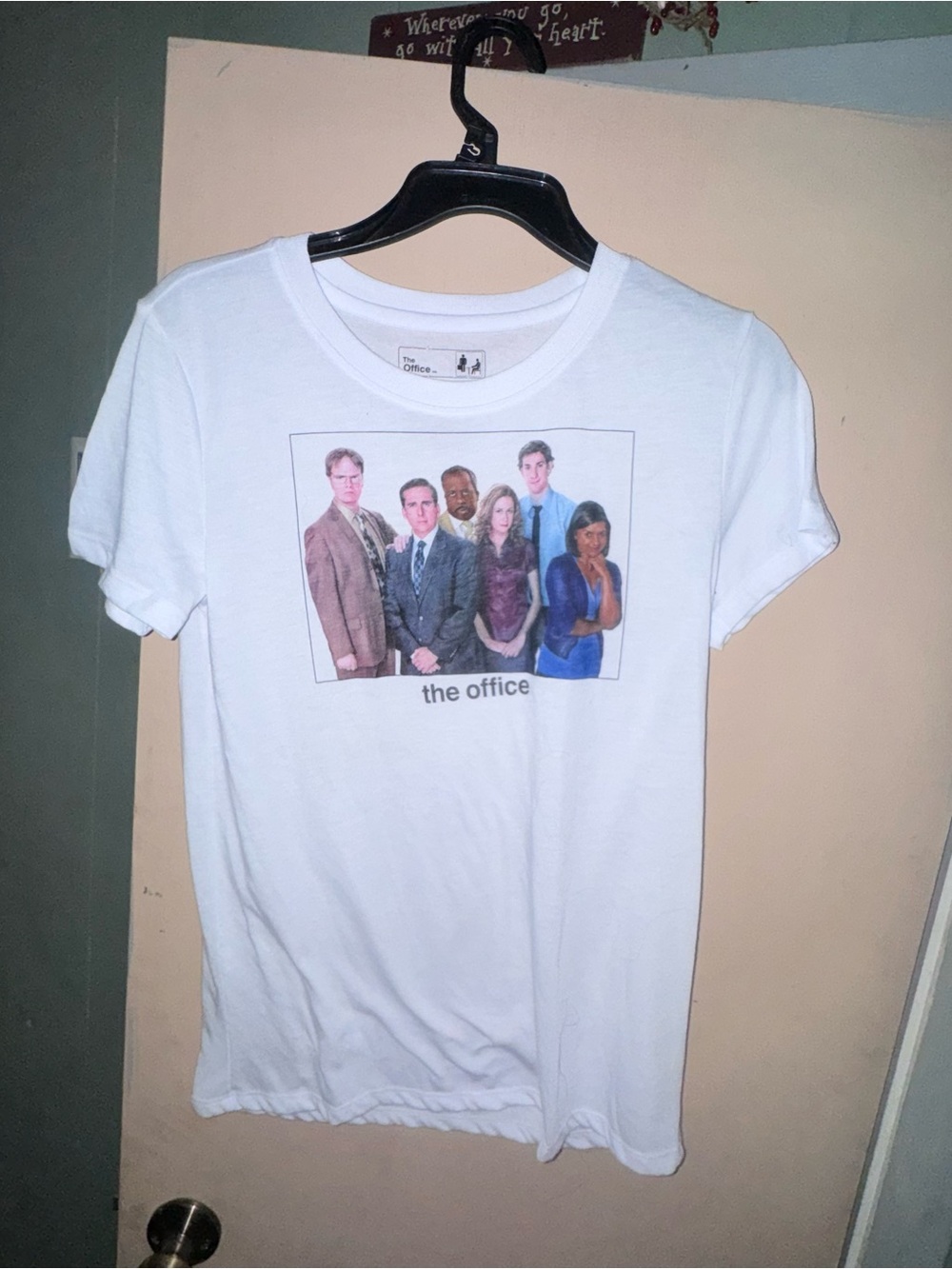 Graphic Crew Neck T-Shirt - White